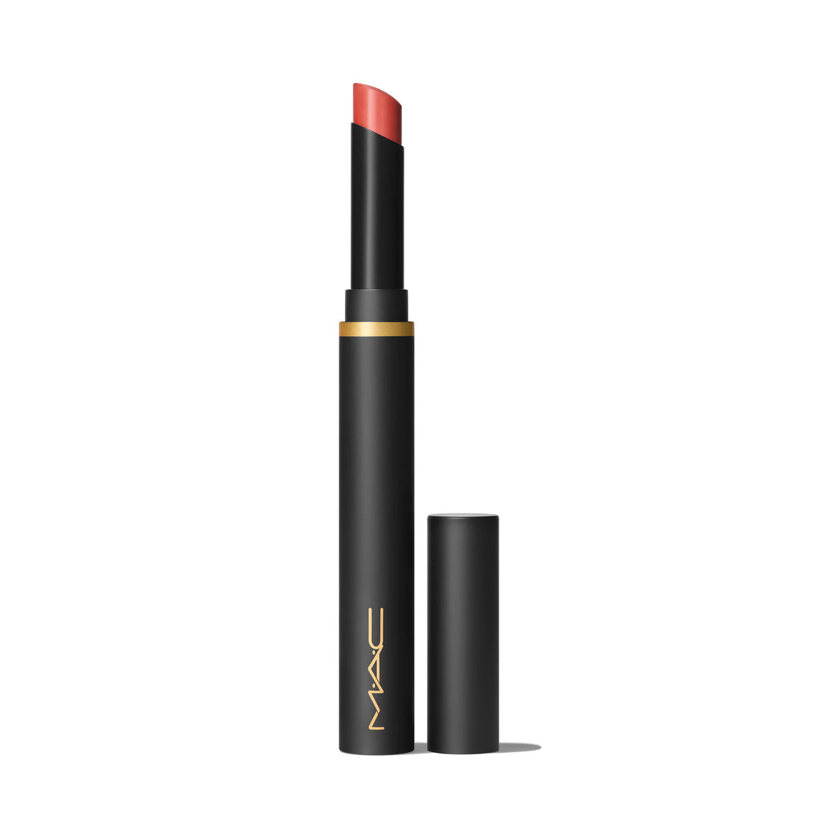 MAC, Powder Kiss, Krämigt läppstift, 899, Brickthrough, 2 g