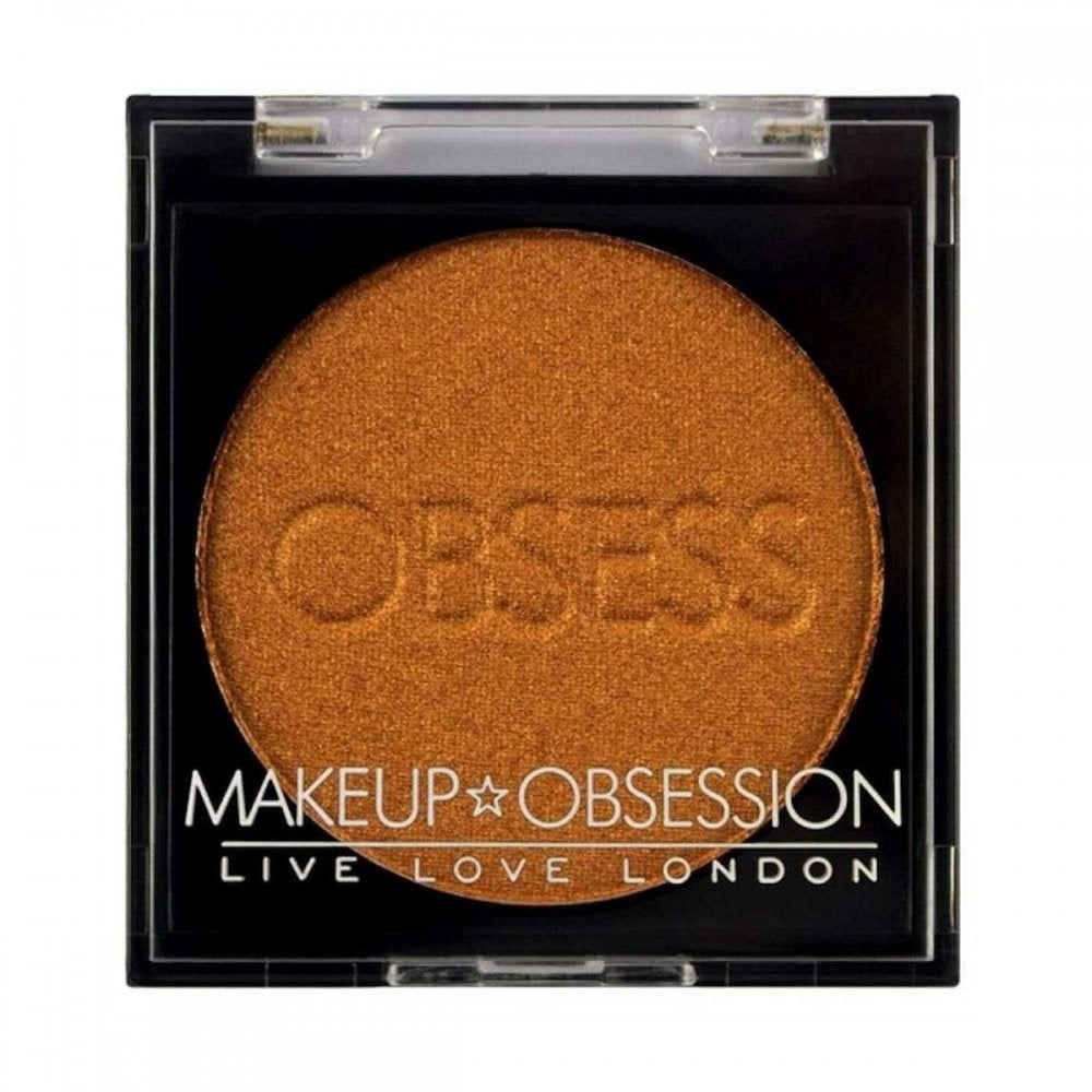 Makeup Revolution, Obsession, Ögonskuggspuder, E166, Guldkusten, 2 g