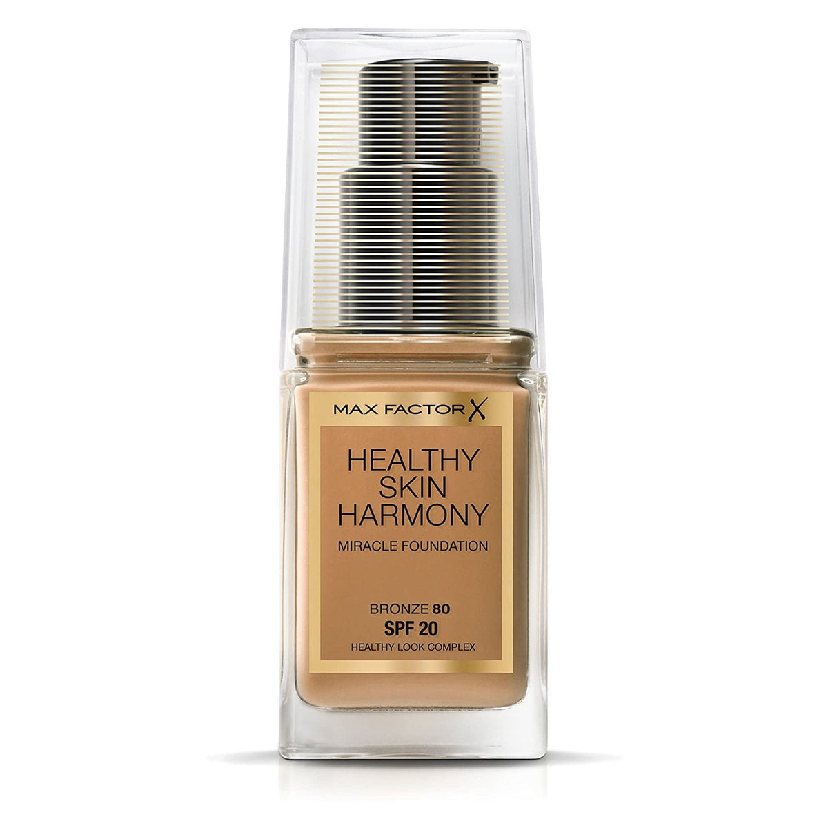 Max Factor, Healthy Skin Harmony, Flytande foundation, 80, Brons, SPF 20, 30 ml