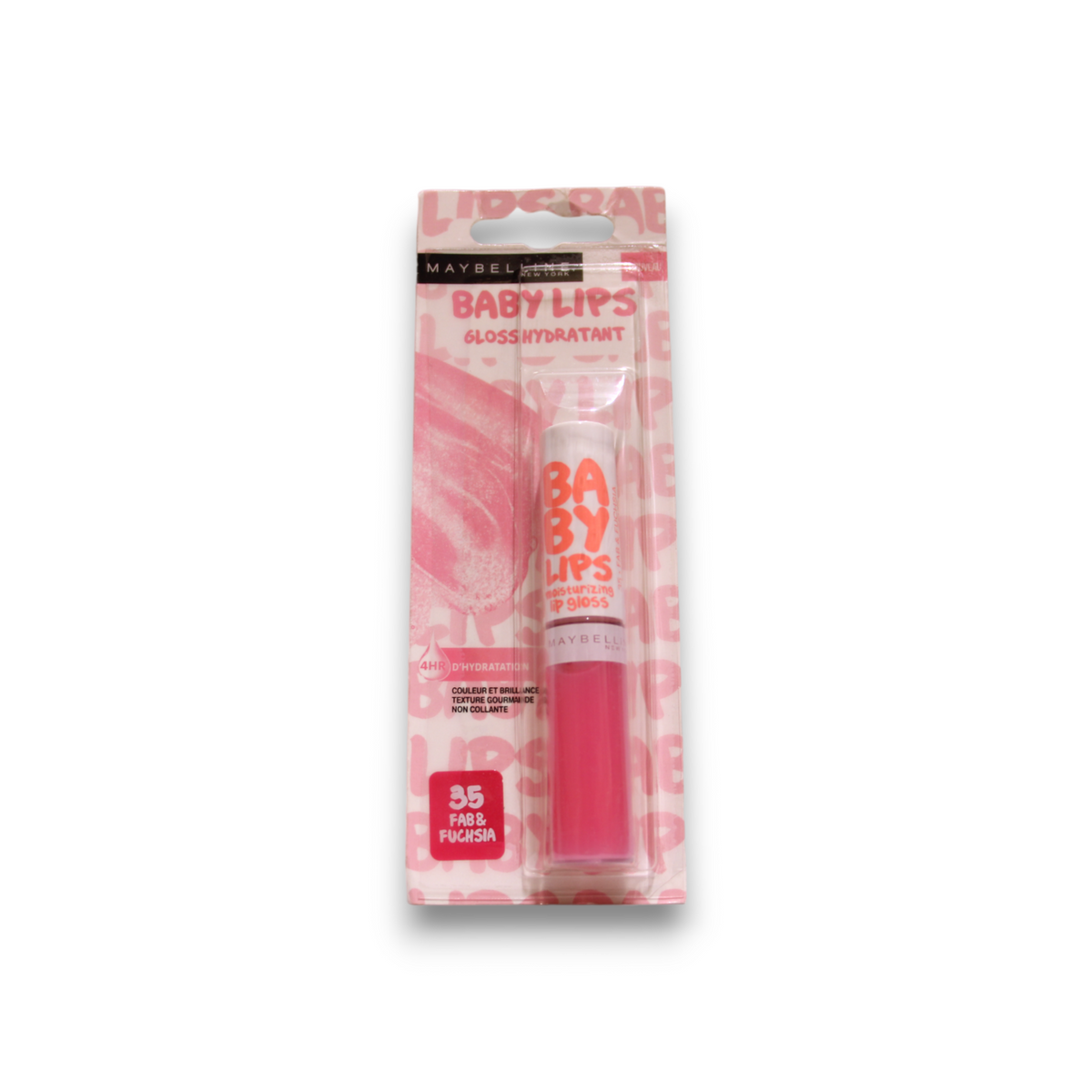 Maybelline, Baby, Läppglans, 35, Fab & Fuchsia, 5 ml