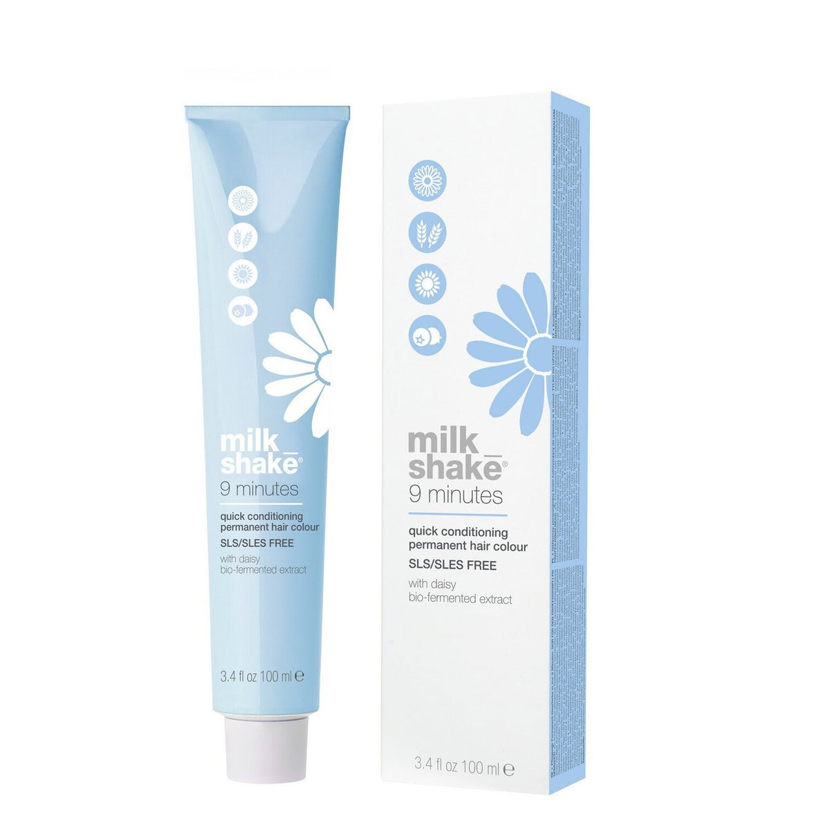 Milk Shake, 9 Minutes, Permanent hårfärg, 9.0 , 100 ml