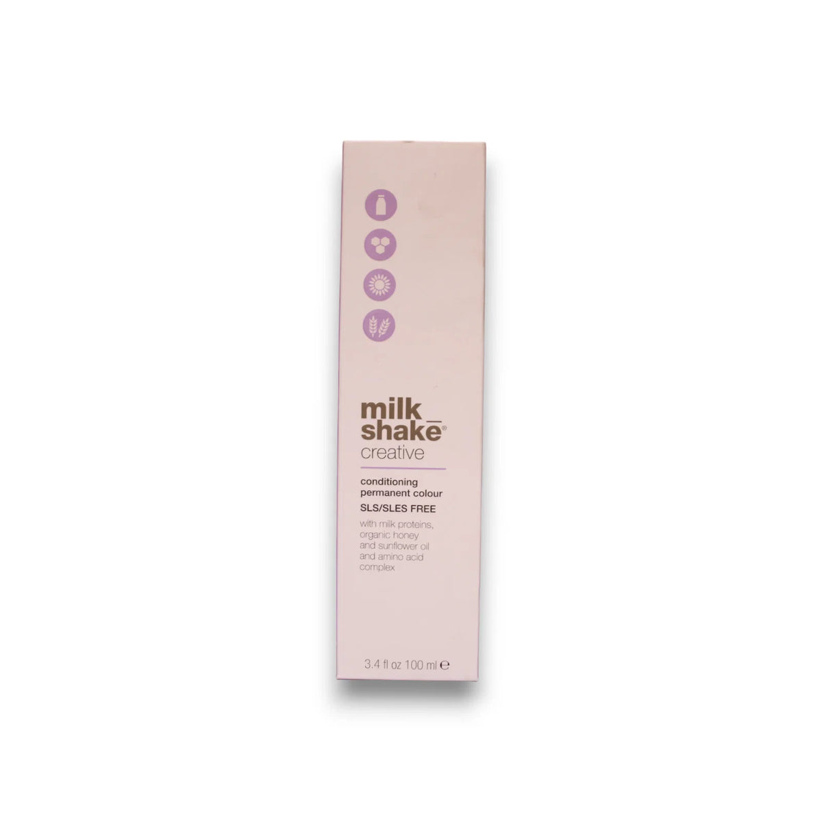 Milk Shake, Creative, Utan SLS/SLES, Permanent hårfärg, .11.AA Intense Metallic Grey, 100 ml