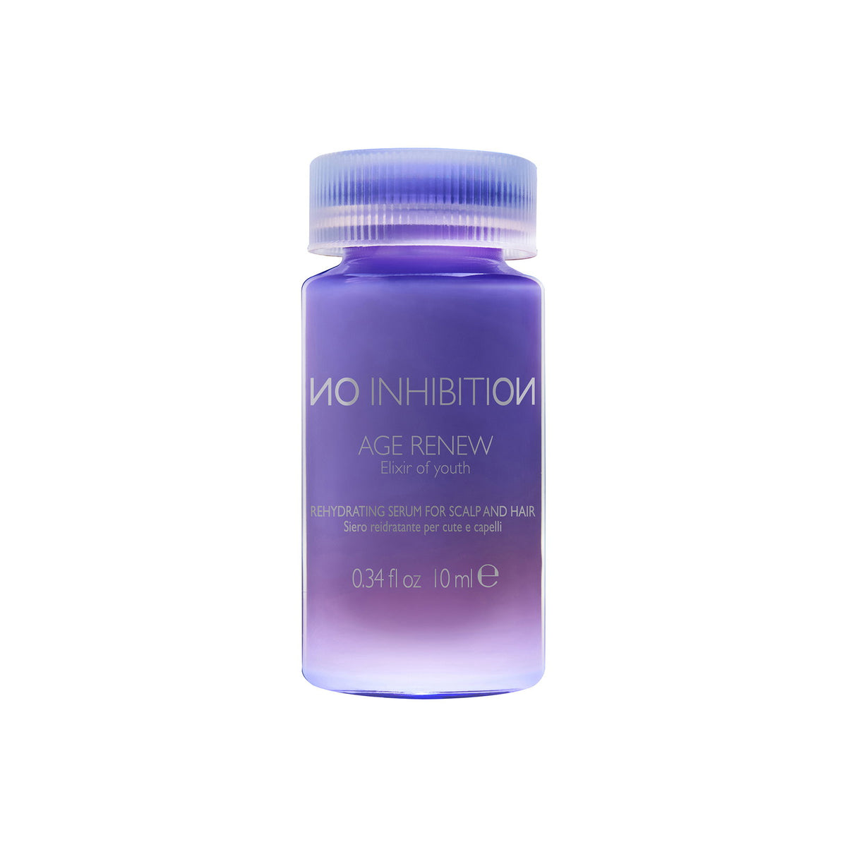 Set, No Inhibition, Age Renew Rehydrating Element O2, Hårserum, Silkeslen & Hälsosam, 4 st, 10 ml