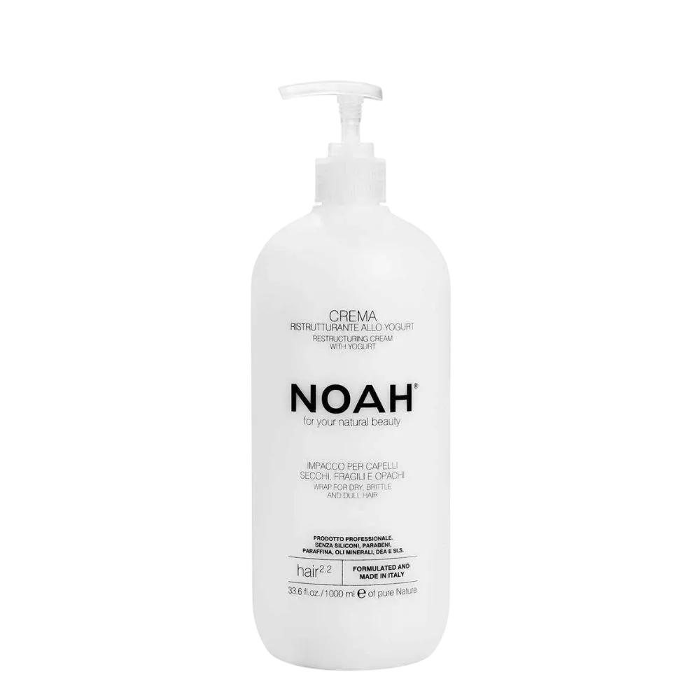 Noah, Yogurt Restructuring, Hårbalsam, Nourishing & Repairing, 1000 ml