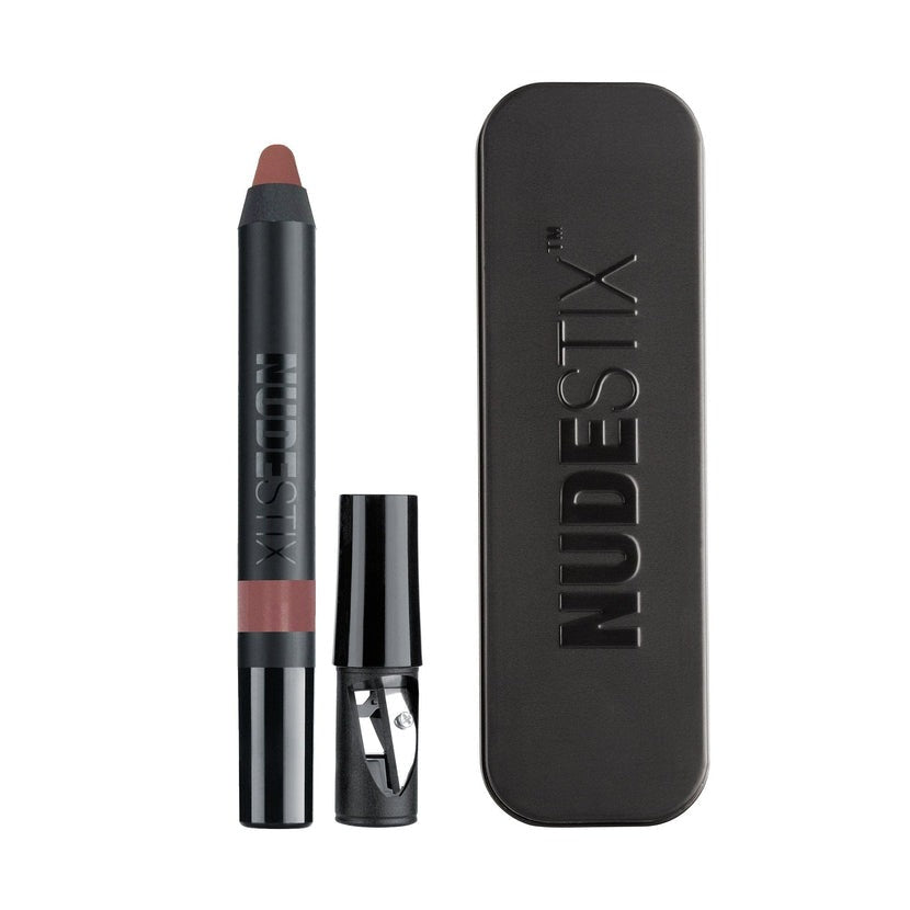 Nudestix, Intense Matte, Läppenna & kindrouge 2-i-1, Vacker, 2.5 g