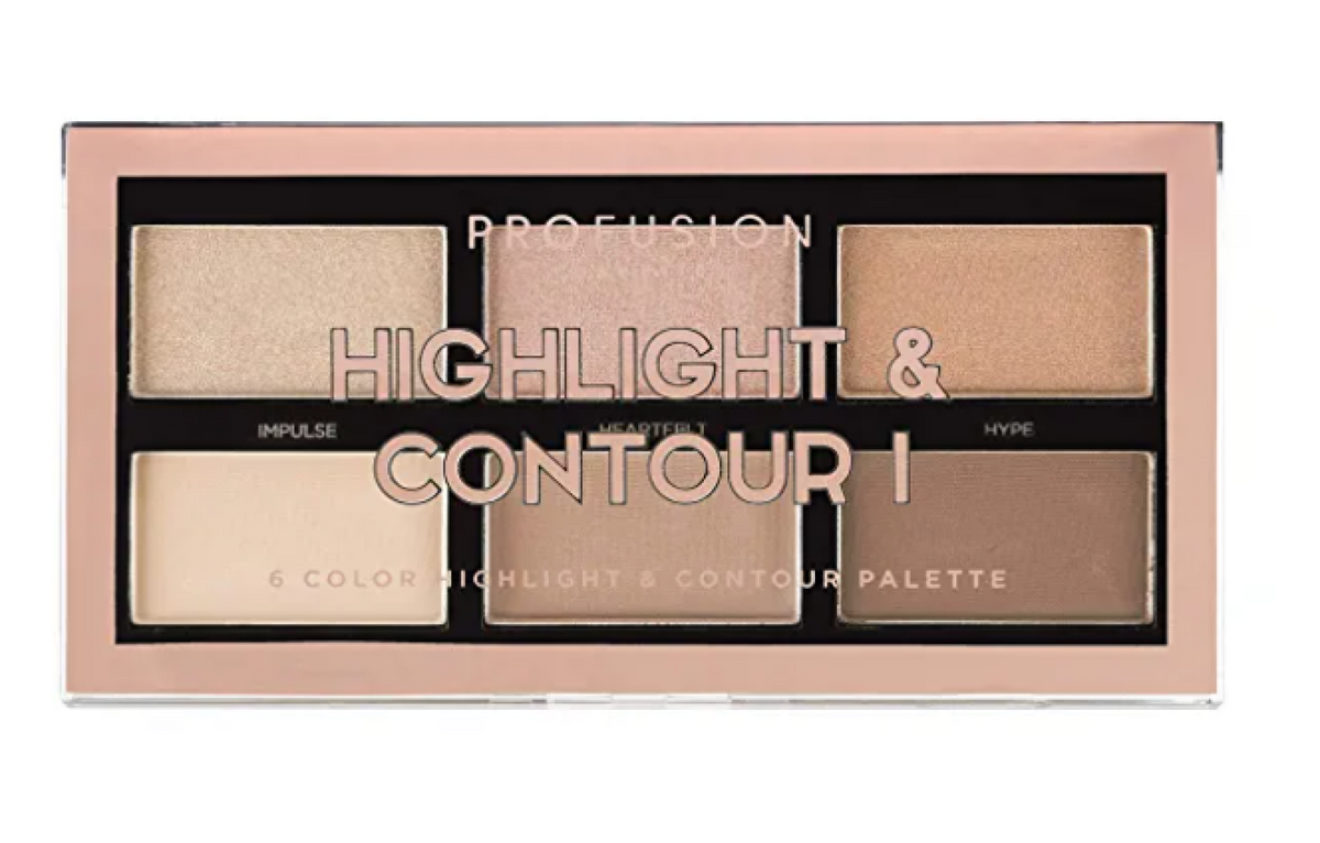 Profusion Cosmetics, Profusion, Belyst, Konturpalett, 7.8 g
