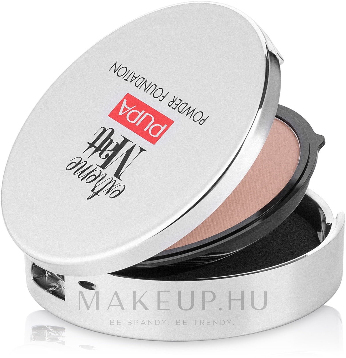 Pupa, Extreme Matt, Fri från parabener, Matt, Kompakt foundation, 050, Sand, SPF 30, 11 g
