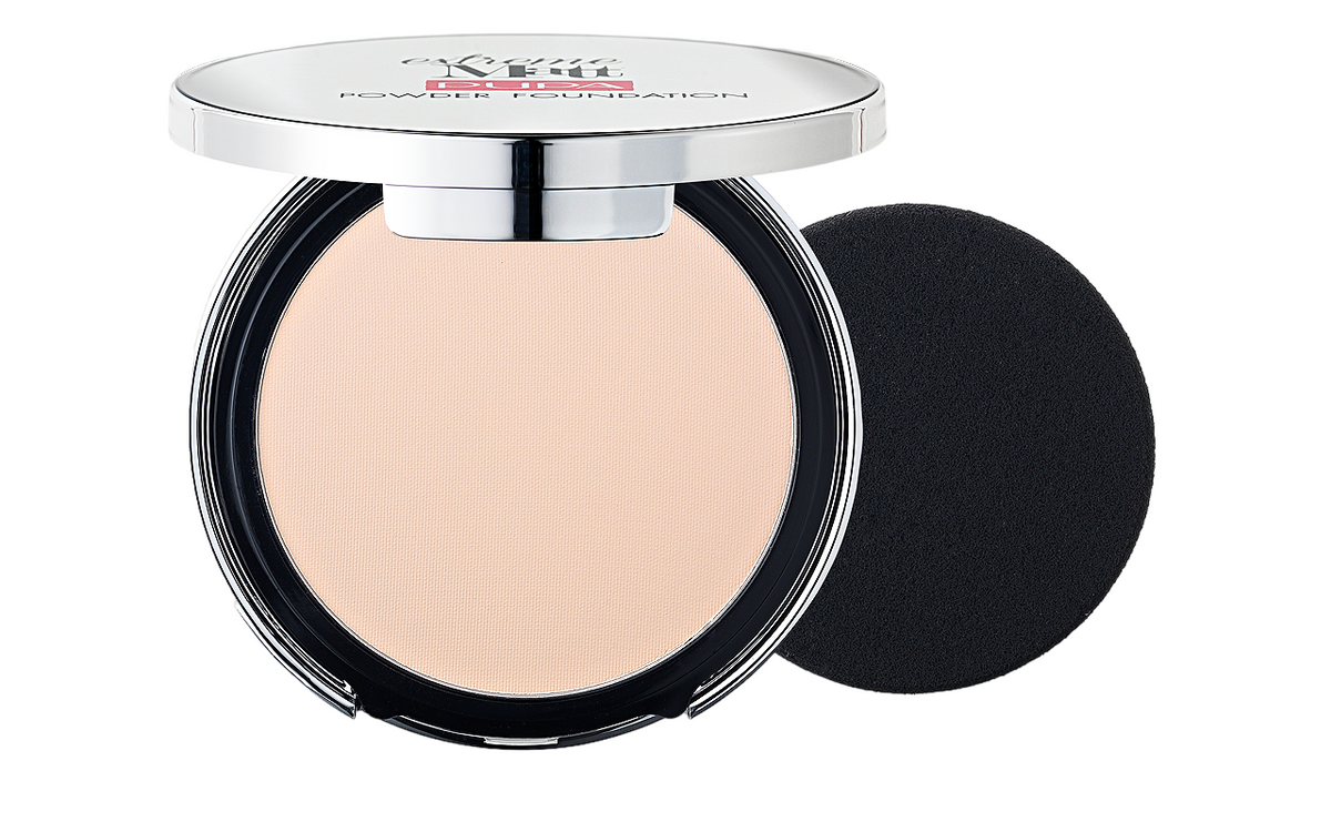 Pupa, Extreme Matt, Oljefri, Naturligt ogenomskinlig, Kompakt foundation, 003, Rosor, SPF 20, 11 g