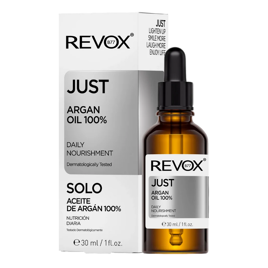 Revox B77, Just, Argan, Närande, Olja, För ansikte & hals, 30 ml