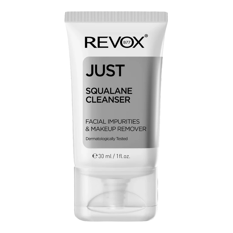 Revox B77, Just Squalane, Eliminerar orenheter, Rengöringsgel, För ansiktet, 30 ml