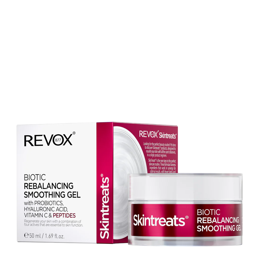 Revox B77, Skintreats Biotic, Återbalansering, Gel, För ansiktet, 50 ml