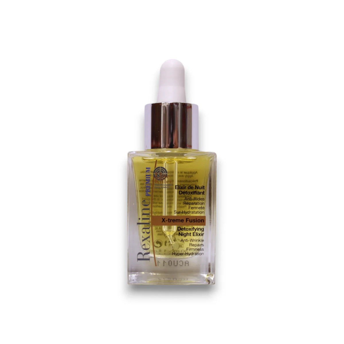 Rexaline, Line Killer X-Treme, Fasthet & anti-rynkor, Natt, Serum, För ansiktet, 30 ml