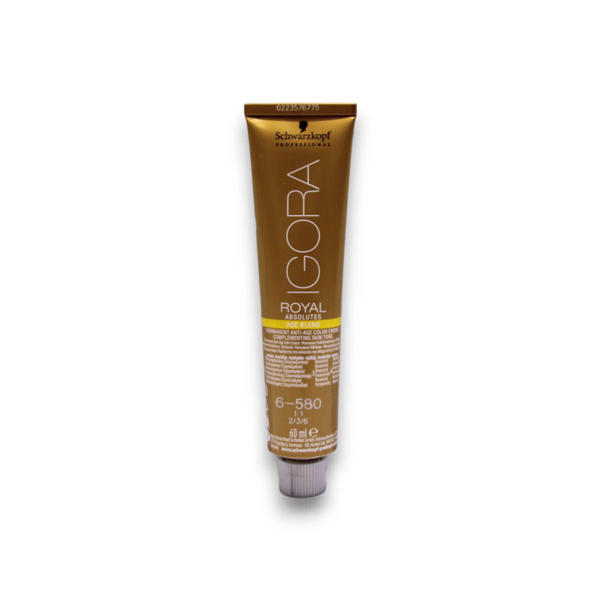 Schwarzkopf Professional Igora Royal Hårfärg 6-580 Golden Red Chestnut, 60 ml