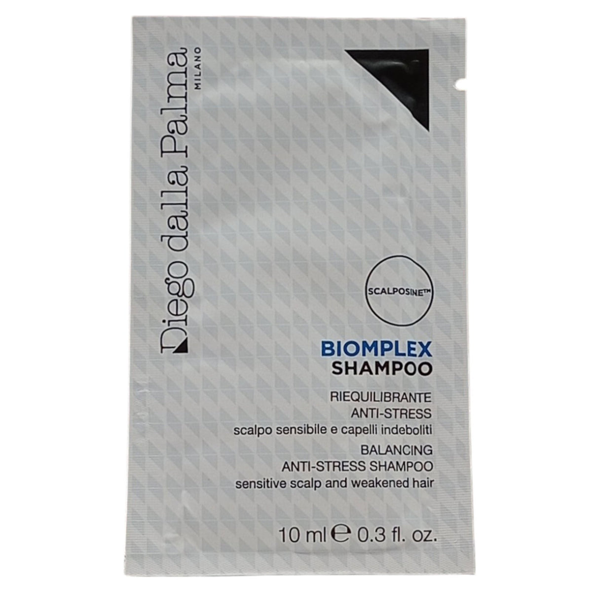 Set, Diego Dalla Palma, Biomplex, Hårschampo, Antistress, 8 st, 5 ml *Prov