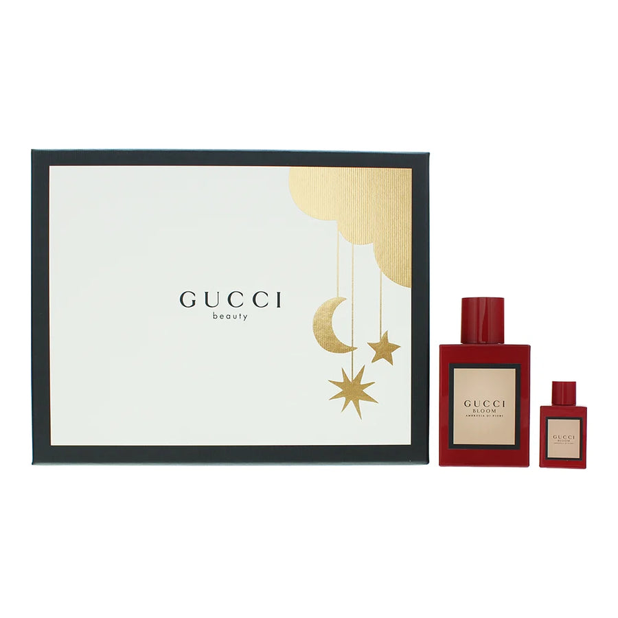Set Gucci: Bloom Ambrosia Di Fiori Intense, Eau De Parfum, For Women, 50 ml +  5 ml