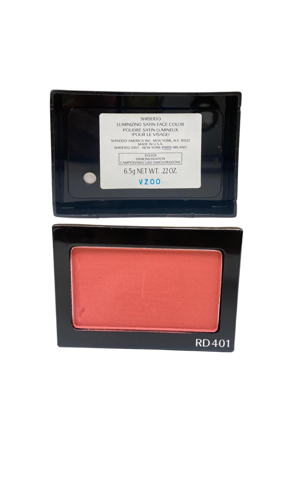 Shiseido, Luminizing Satin, Blush kompaktpuder, Rd401, Orkidé,