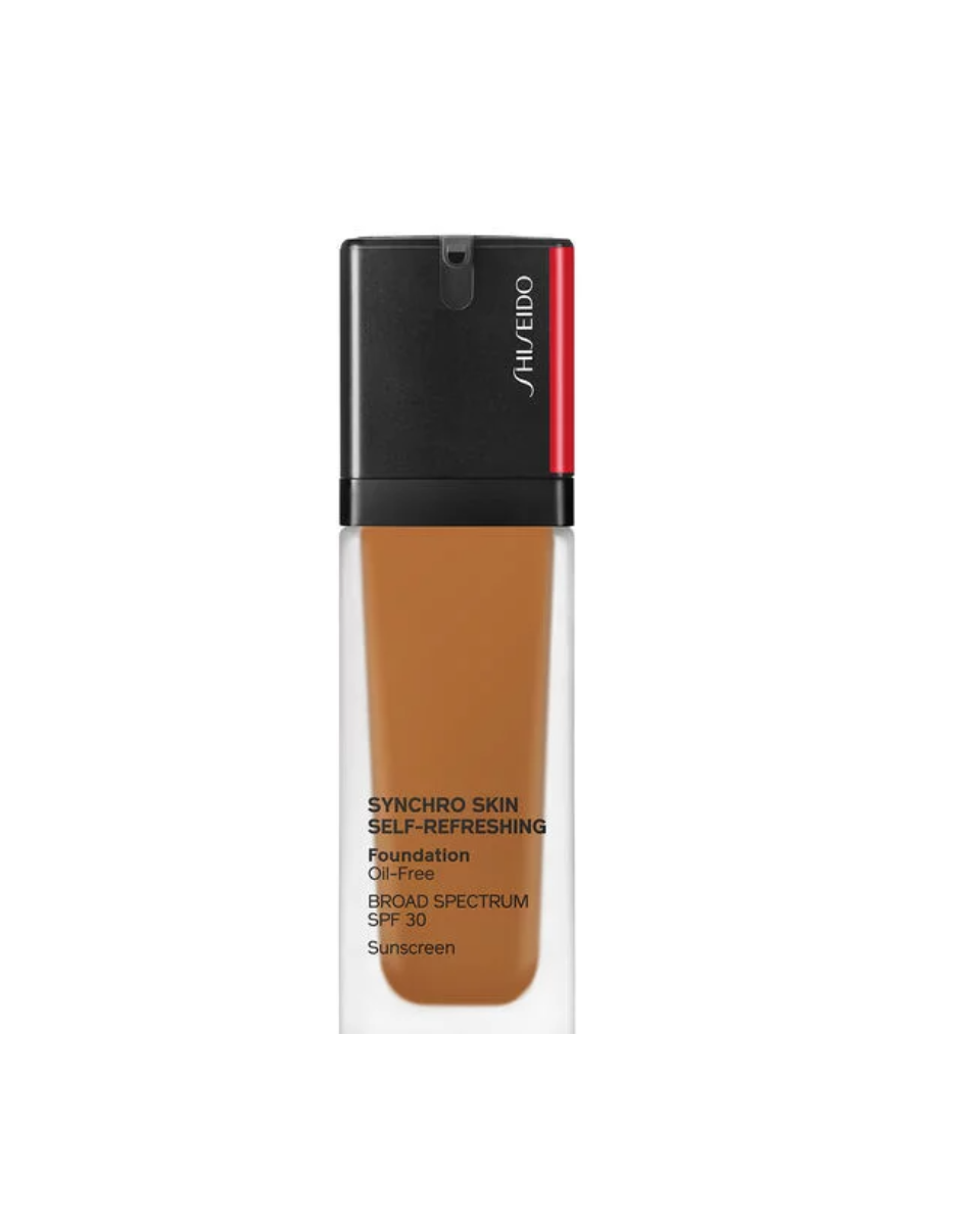 Shiseido, Synchro Skin Self-Refreshing, Oljefri, Flytande foundation, 440, Bärnsten, SPF 30, 10 ml