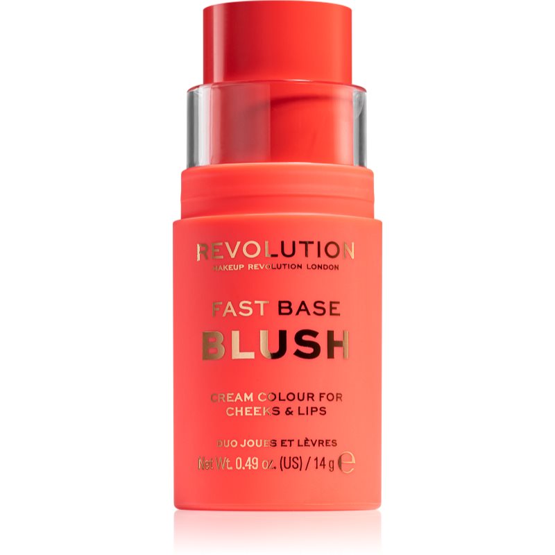 Makeup Revolution, Fast base, Krämrouge, Blomning, 14 g