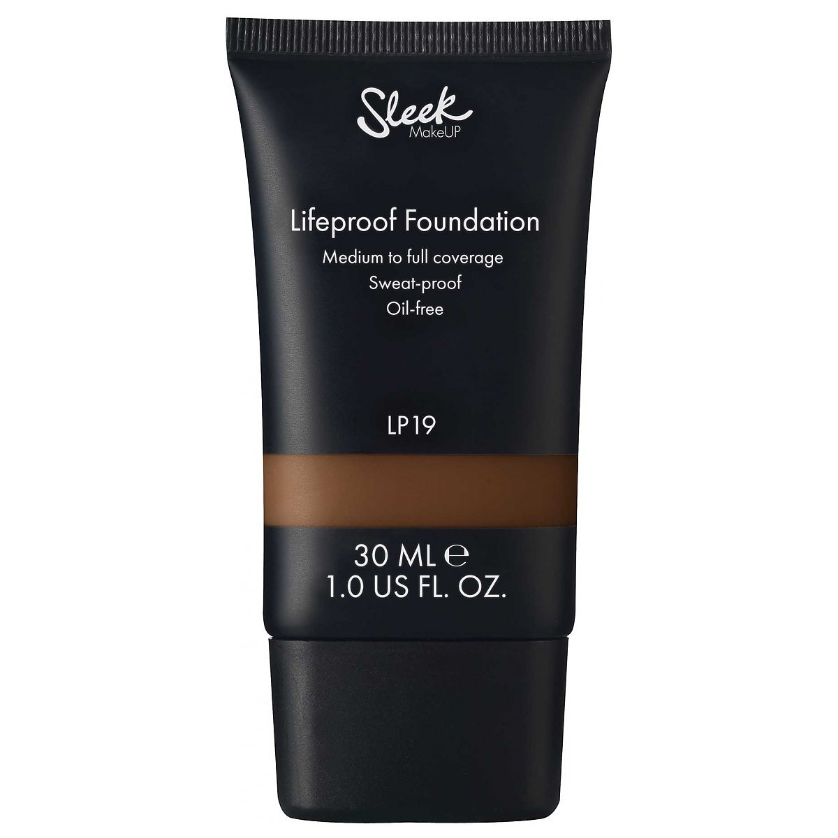 Sleek MakeUP, Lifeproof, Oljefri, Hög täckning, Krämfoundation, Lp19, 30 ml