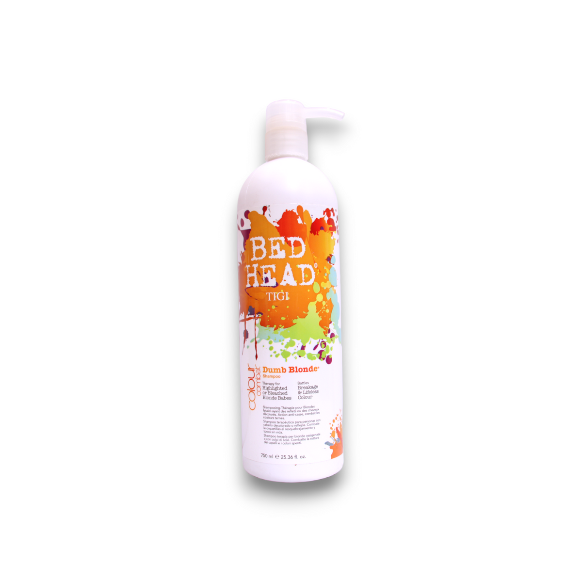Tigi, Bed Head Dumb Blonde, Hårschampo, För färgskydd, 750 ml