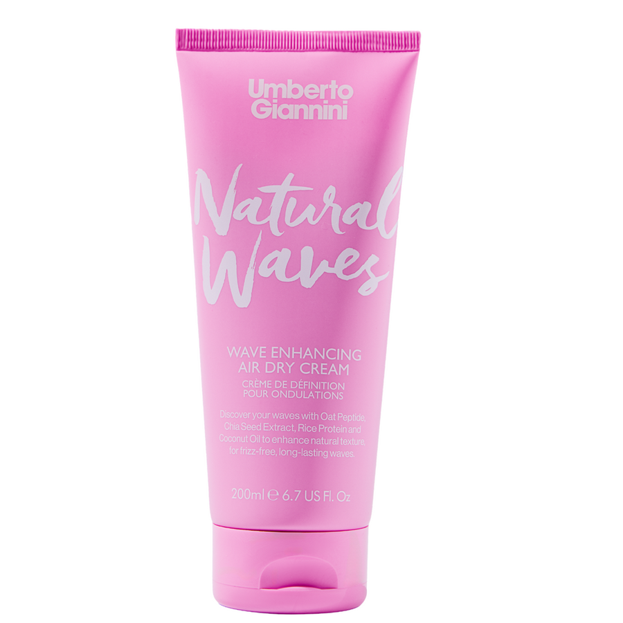 Umberto Giannini, Glazed Waves, Leave-in krämbehandling för hår, Definition & Anti-friss, 200 ml