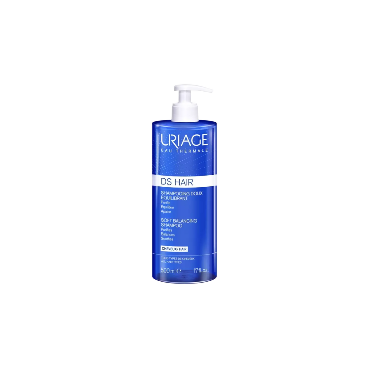 Uriage, DS Hair, Hårschampo, Balans, 500 ml