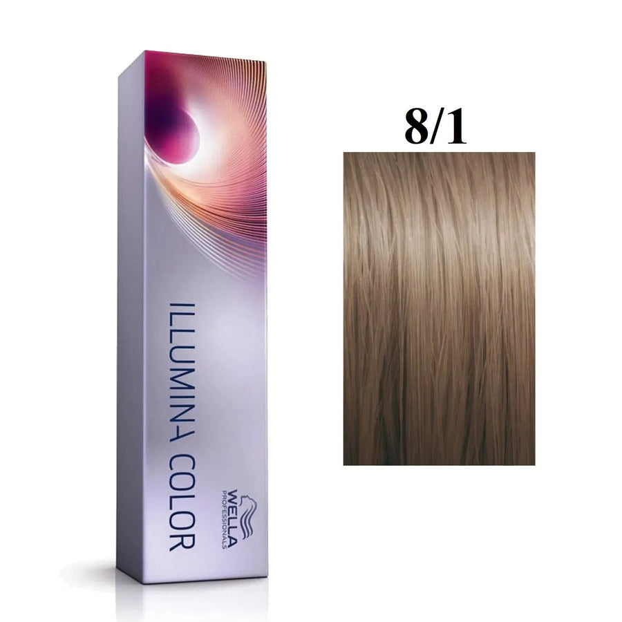 Wella Professionals, Illumina Color, Permanent hårfärg, 8/1 , 60 ml