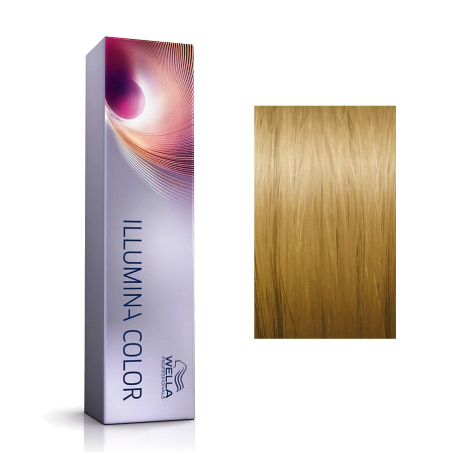 Wella Professionals, Illumina Color, Permanent hårfärg, 8/38 Light Blonde Golden Blue, 60 ml