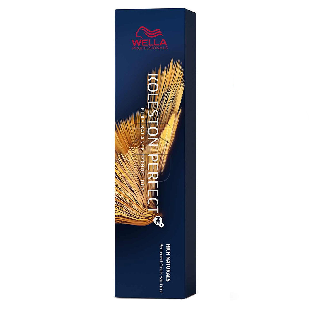 Wella Professionals, Koleston Perfect Me+, Permanent hårfärg, 7/37 Medium Blonde Golden Brown, 60 ml