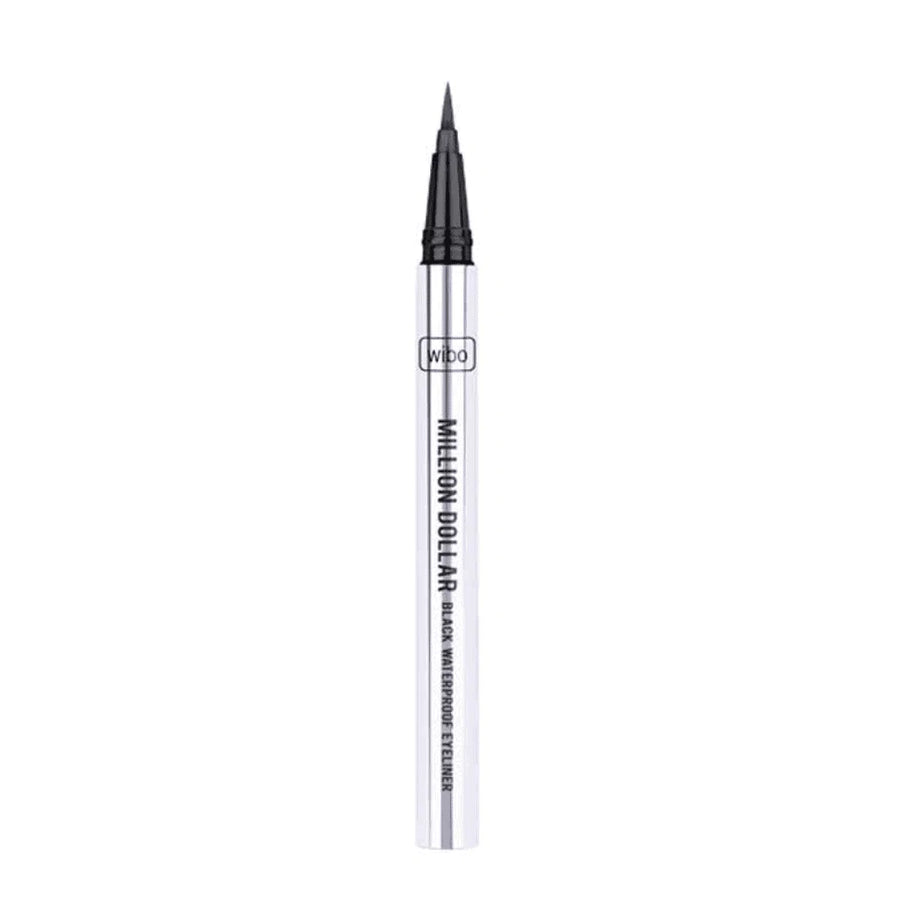 Wibo, Million Dollar, Vattentät, Filtpenna, Flytande eyeliner, 1, Svart, 0.8 g
