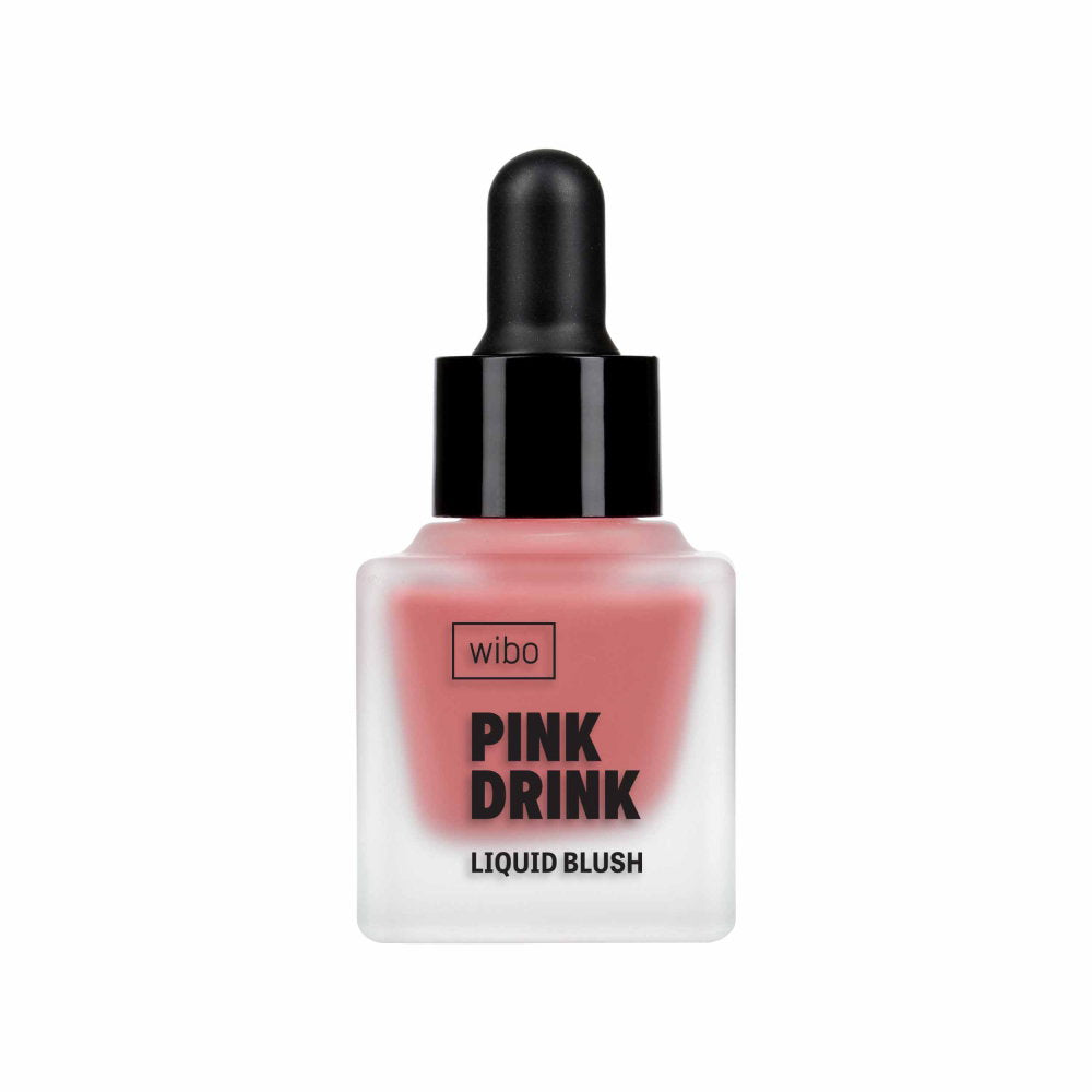 Wibo, Pink Drink, Naturlig, Flytande rouge, 01, 15 ml