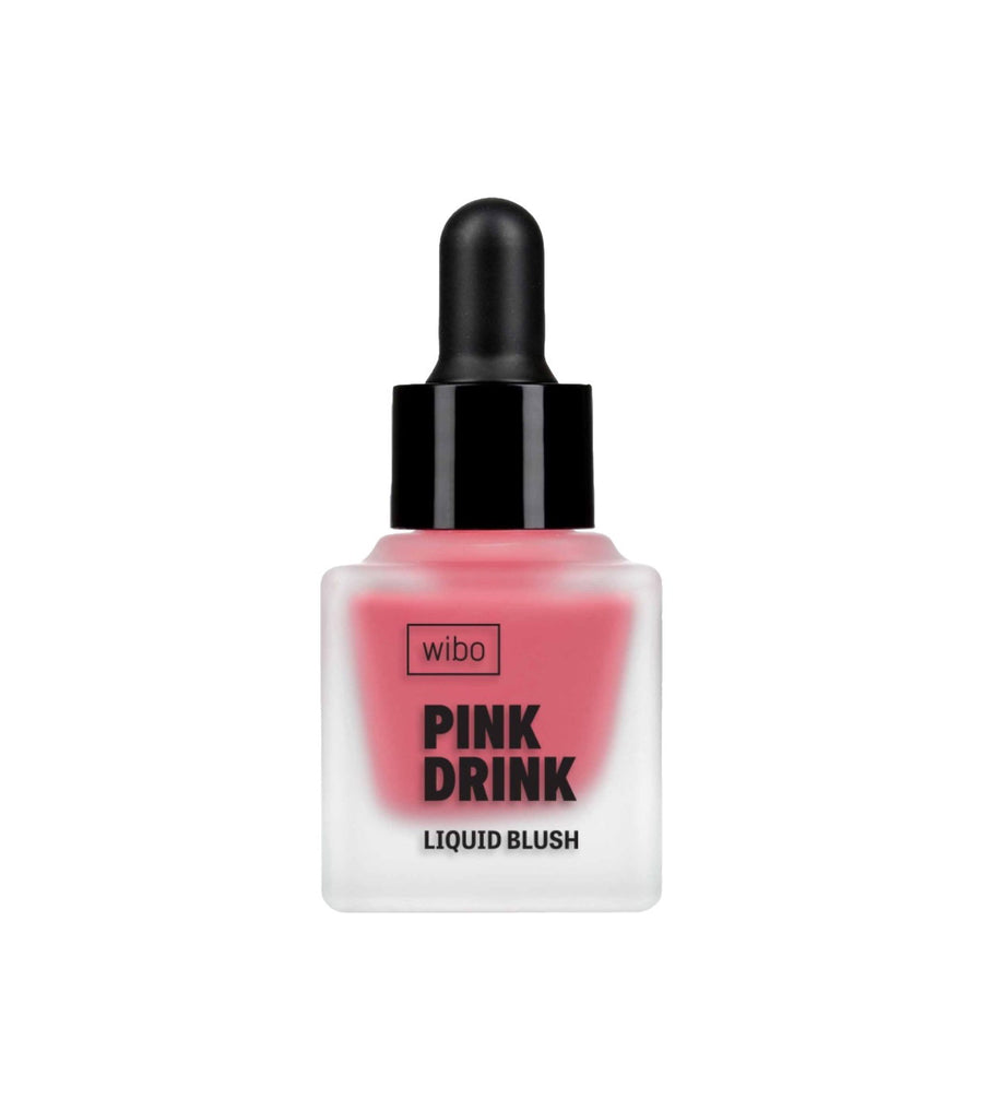 Wibo, Pink Drink, Naturlig, Flytande rouge, 02, 15 ml