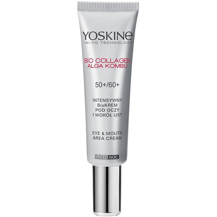 Yoskine, Bio Collagen Alga Kombu, Anti-rynkor, Ögonkräm, 15 ml